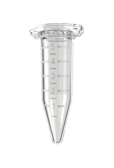 艾本德Eppendorf Tubes? 5.0 mL 帶鎖扣蓋，啟動套裝, 5.0 mL, 400 個離心管（2 盒， 每盒 2 包ｘ100 個），2 個離心管架（可放置 12 個離心管），白色；8 